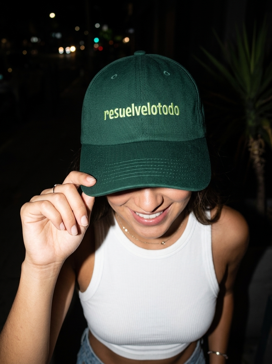 Resuelvelotodo Embroidered Dad Cap