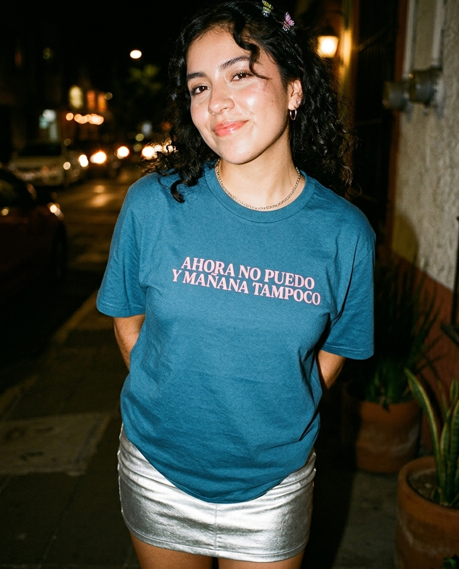 Ahora No Puedo y Mañana Tampoco T-Shirt
