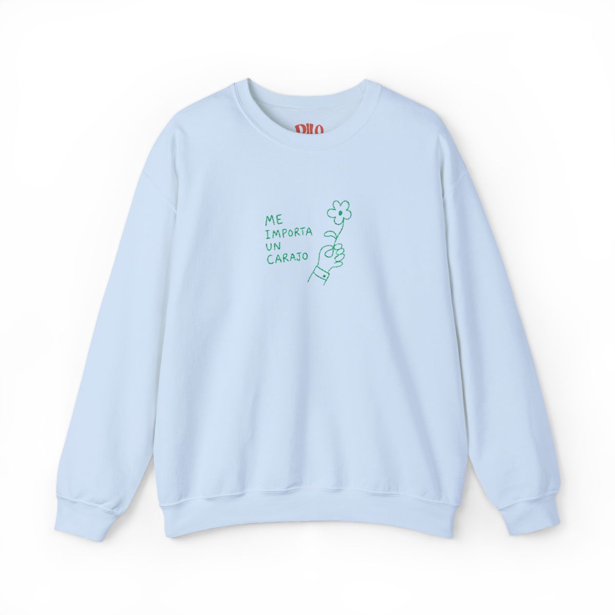Me Importa Un Carajo Embroidered Sweatshirt