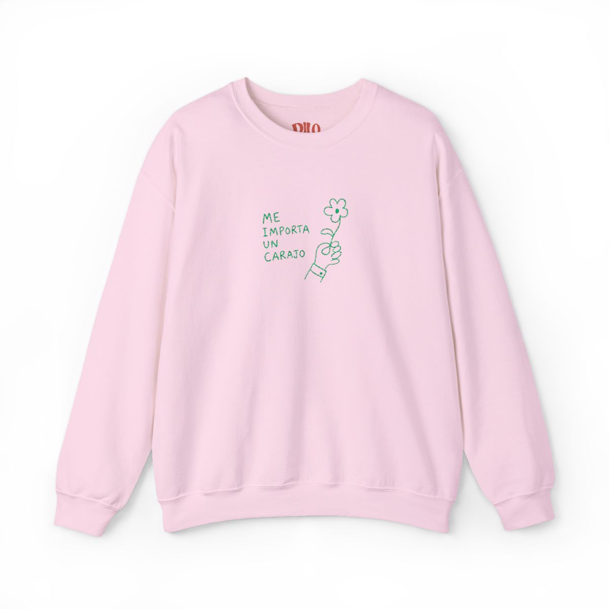 Me Importa Un Carajo Embroidered Sweatshirt